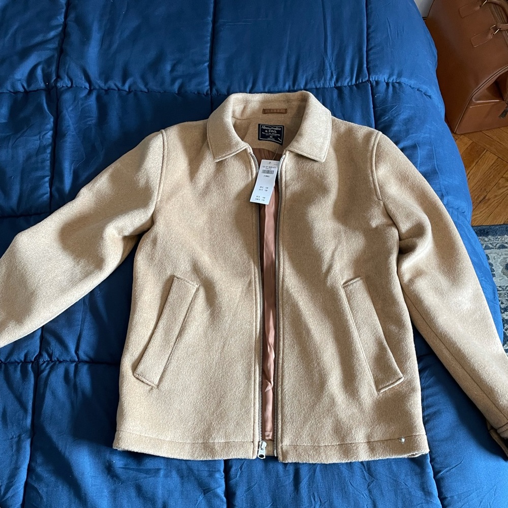 Wool blend jacket. New with tags! (LAST CHANCE!)